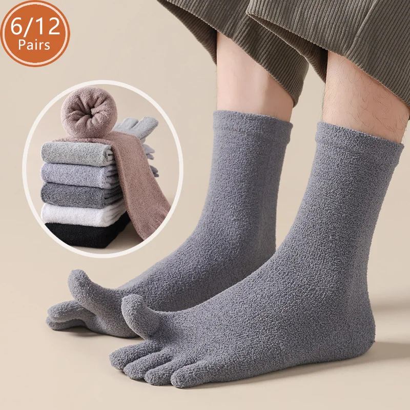 Toe Sock Split - 6/12 par grubej, ciepłej, oddzielnej skarpetki