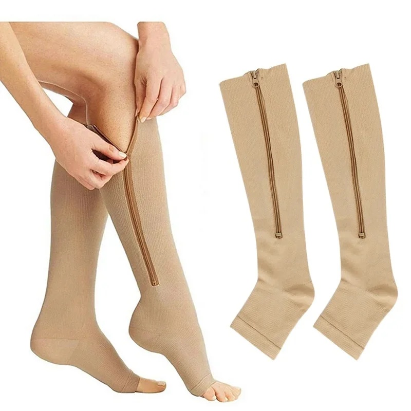 Compression Sock Medical - 1/2/3/4 pary medycznych skarpet uciskowych, sportowe