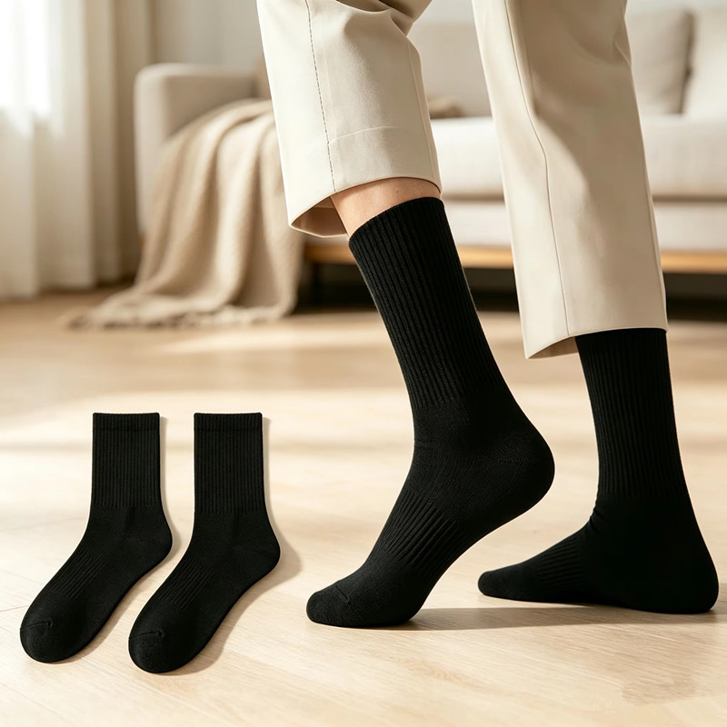 Athletic Sock Cushion - 2 pary męskich sportowych skarpet, oddychające,