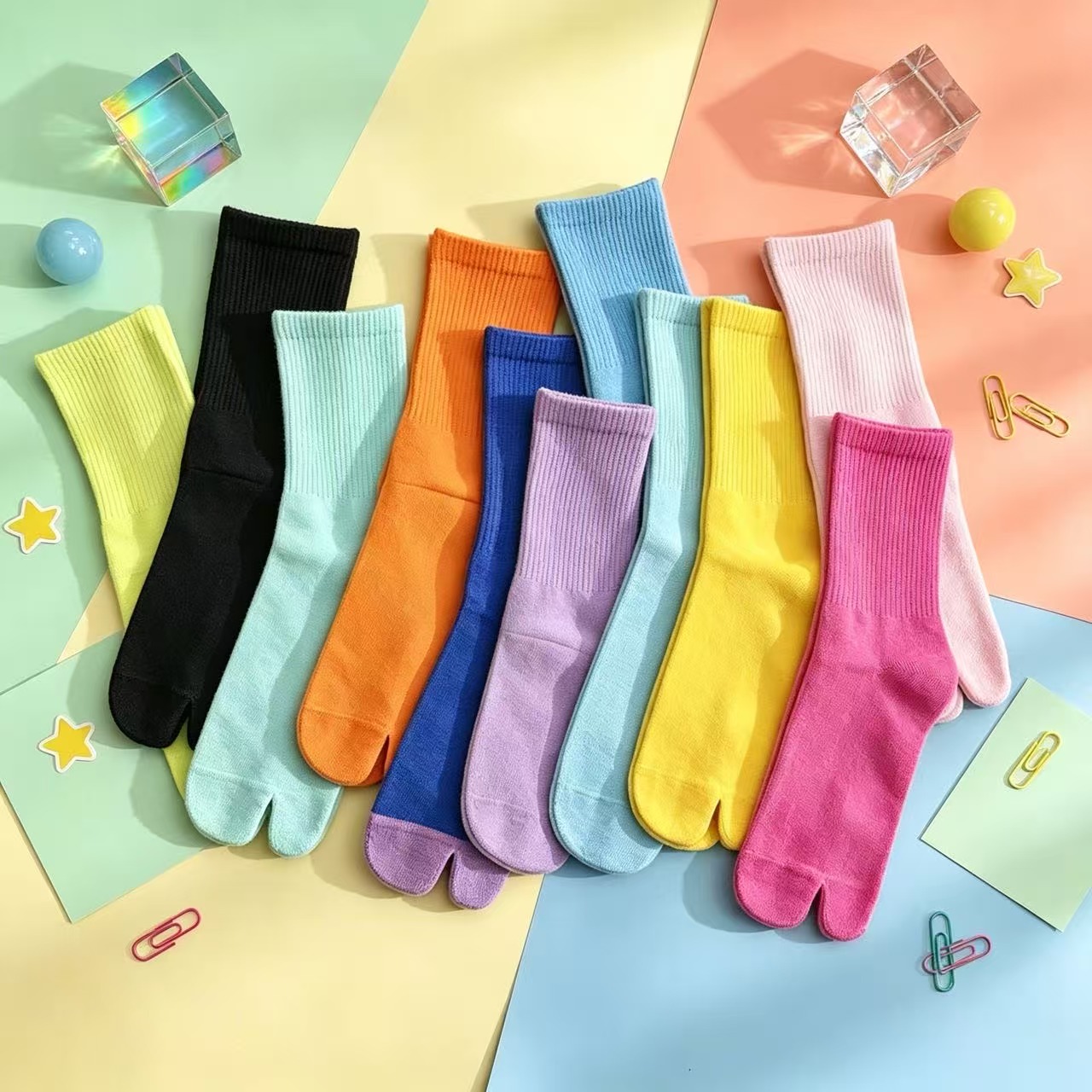 Skarpetki Tabi do połowy łydki – Toe Sock Split recenzja i cena