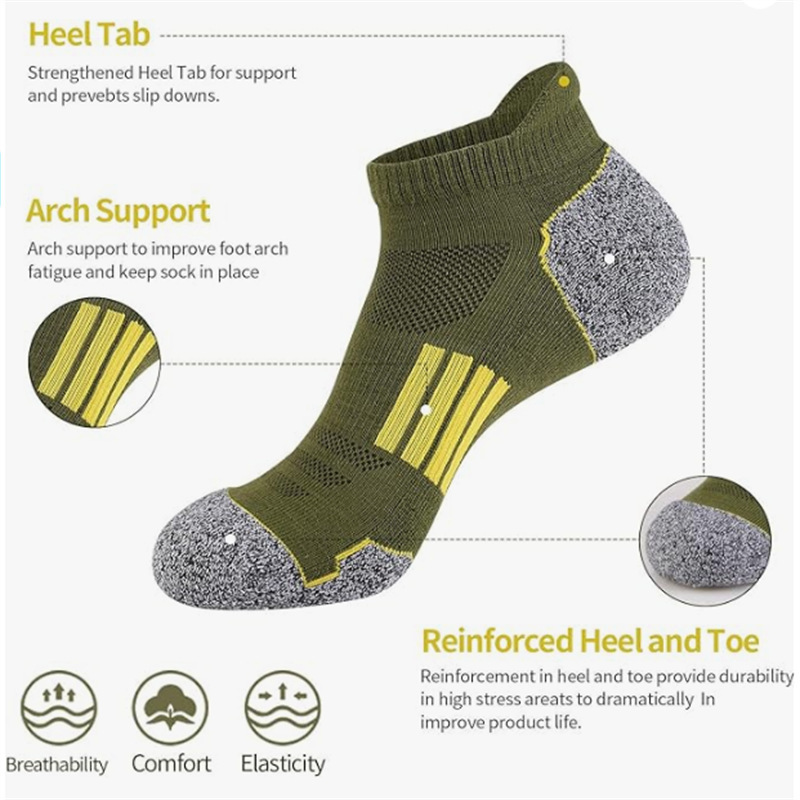 6/12 Par Męskich Wielokolorowy – Ankle Sock Low Cut recenzja i cena